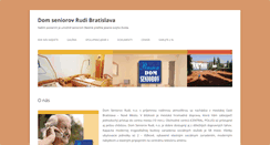 Desktop Screenshot of dom-seniorov-rudi.com